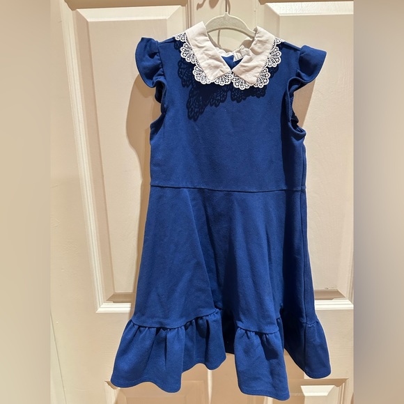 Janie and Jack Other - Janie & Jack lace collar dress in size 5.